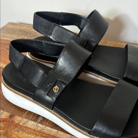 Cole Haan Zerogrand Black Elastic Stylish Sandals, Women’s Size 8 - Picture 2 of 7